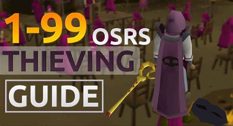 . . Thieving training osrs